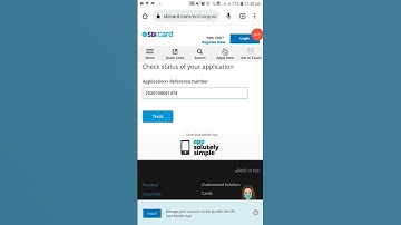 Thumbnail of Sbi Credit Card Applications Status Check #shorts #viral #ytshorts How to check Sbi Card Status