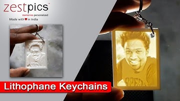 Lithophane Keychains | 3D Litho Gifts | Zestpics
