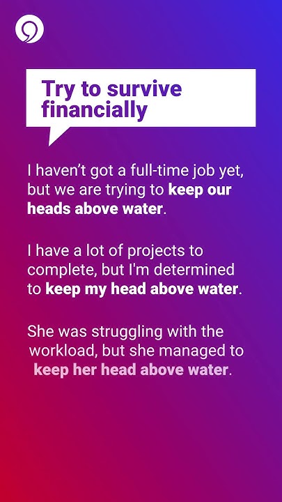 Mastering Keep One s Head Above Water Meaning And Usage Learn mastering-keep-one-s-head-above-water-meaning-and-usage-learn