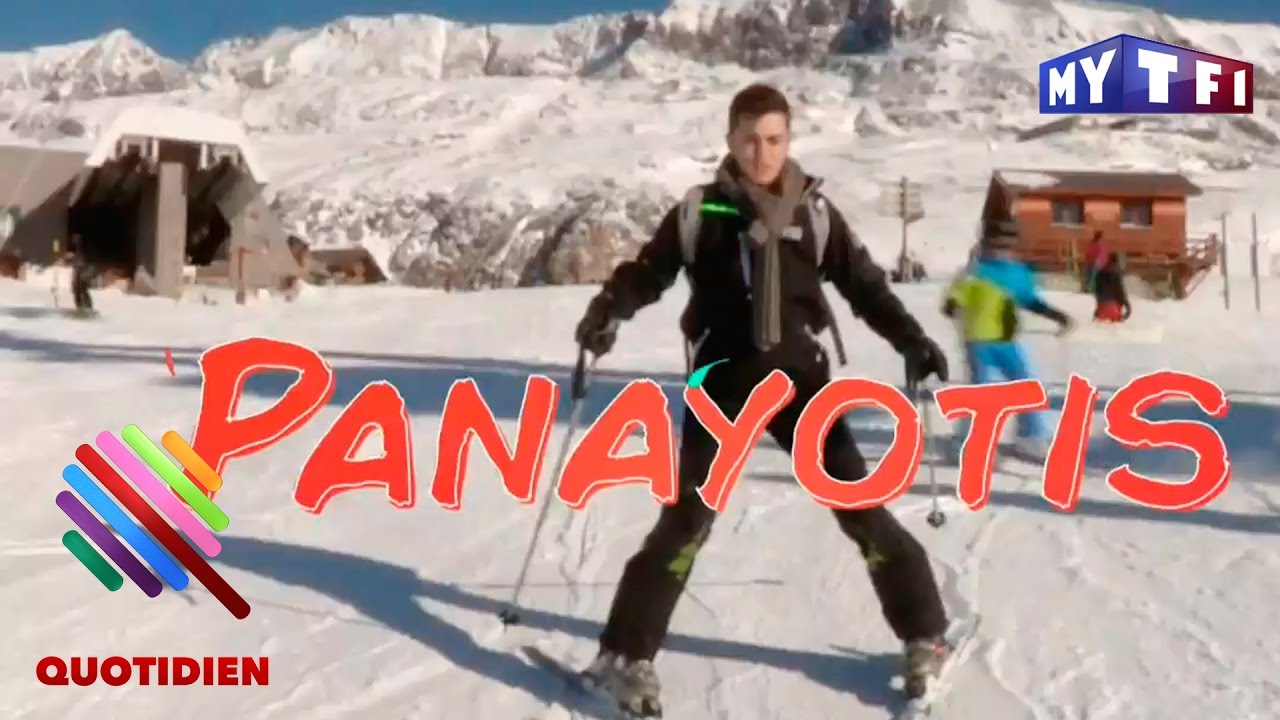 Panayotis fait du ski