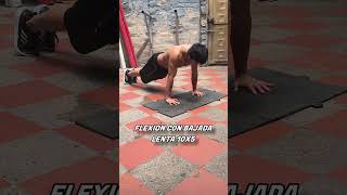 La mejor rutina de PECHO en casa (Sin pesas) 💪#workout #calisthenics #shorts #chest #pushups