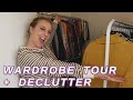WARDROBE DECLUTTER & TOUR // Spring clean out + favorite pieces