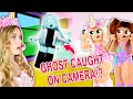 WE CAUGHT A GHOST ON THE SECURITY CAMERA IN BROOKHAVEN! (ROBLOX)