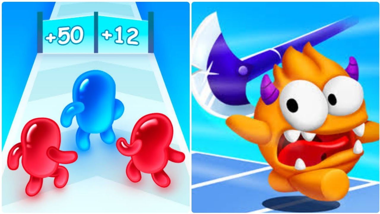 Giant Blob 3d vs Join Blob Clash 3D: Clash of the Titans