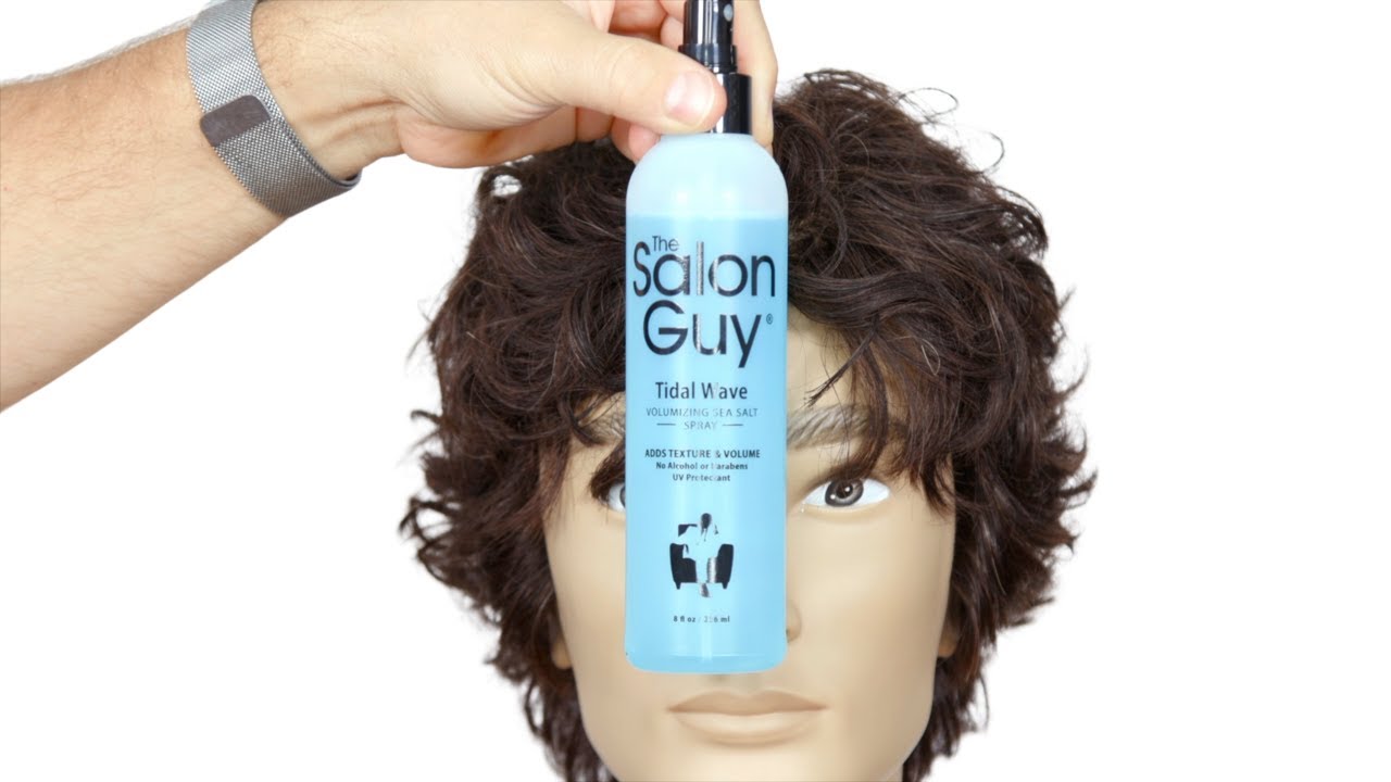 How to Use Sea Salt Spray for Hair - TheSalonGuy - YouTube