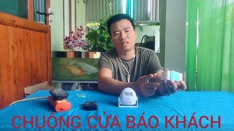 CHUÔNG BÁO KHÁCH KHÔNG DÂY CẢM BIẾN HỒNG NGOẠI GHI ÂM GIỌNG NÓI THÔNG MINH 