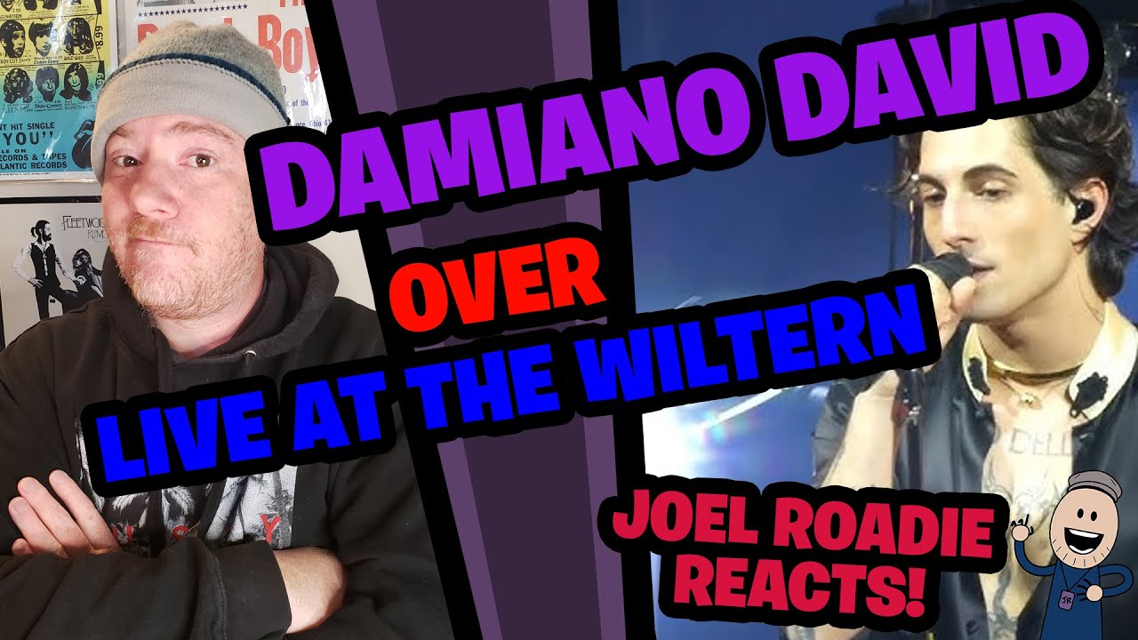 Damiano David Over Live Funny Little Fears World Tour The Wiltern LA CA 2025 - Roadie Reacts