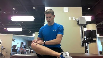 Seated Hip External Rotation Stretch