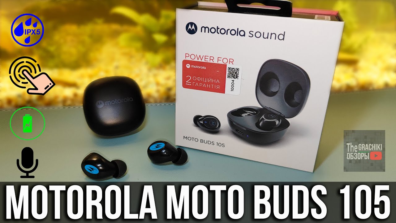 MOTO BUDS 105 Wireless Bluetooth Earbuds