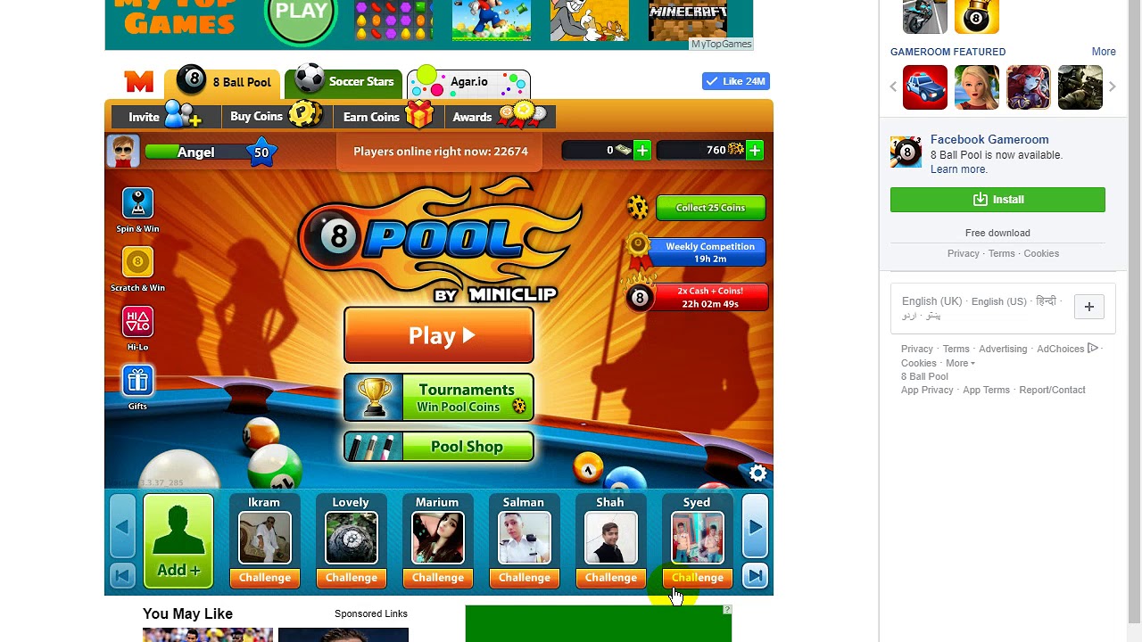 How to hack unlimited coins in( 8 ball pool )pc 100% working ... - 