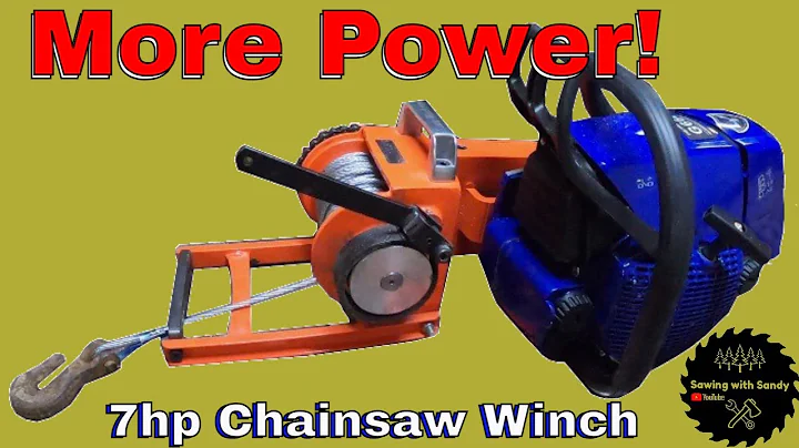 Lewis Chainsaw Winch Max Power Upgrade with Holzff...
