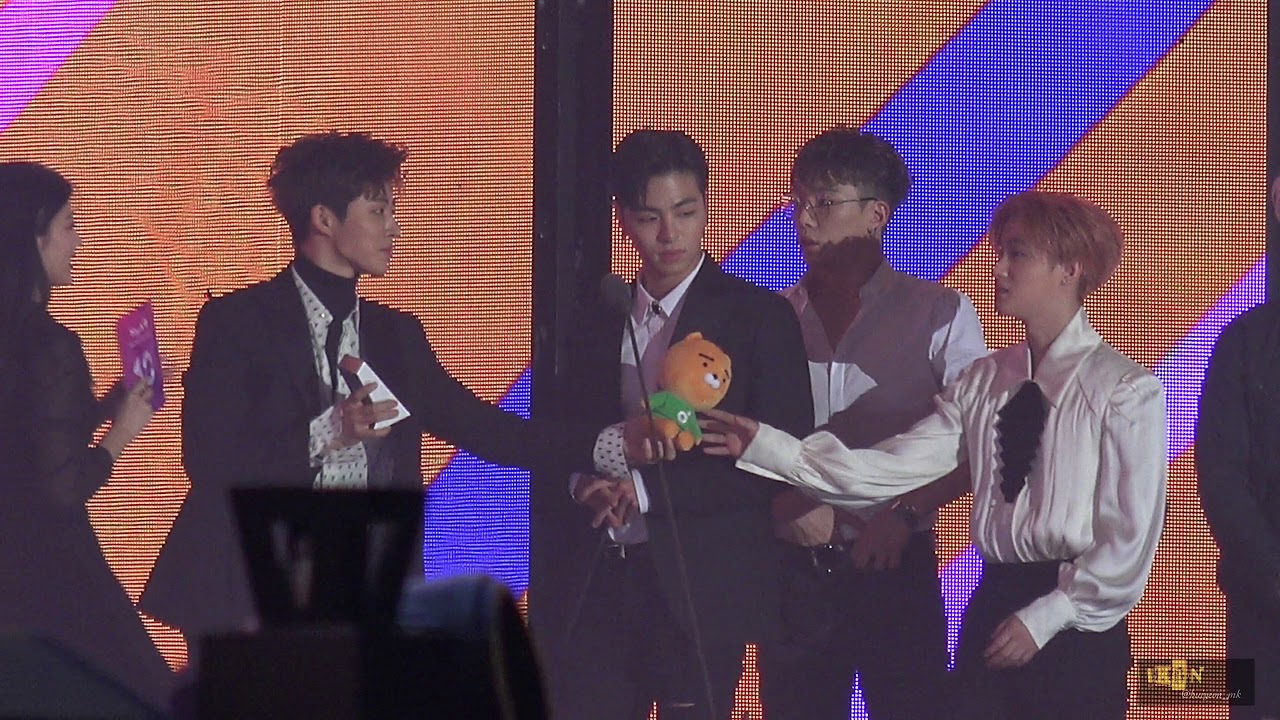 181201 MMA - iKON (아이콘) - TOP10 수상소감