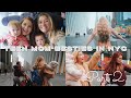 Photoshoot with  our babies in New York City // TEEN MOM TRAVEL VLOGS