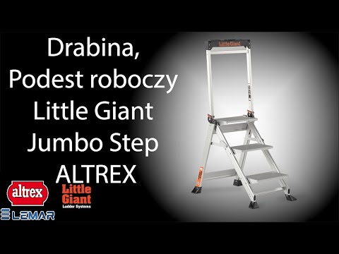 Drabina, Podest roboczy