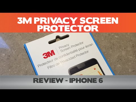 Do you really need privacy? 3M Privacy Screen Protector Review - iPhone 6