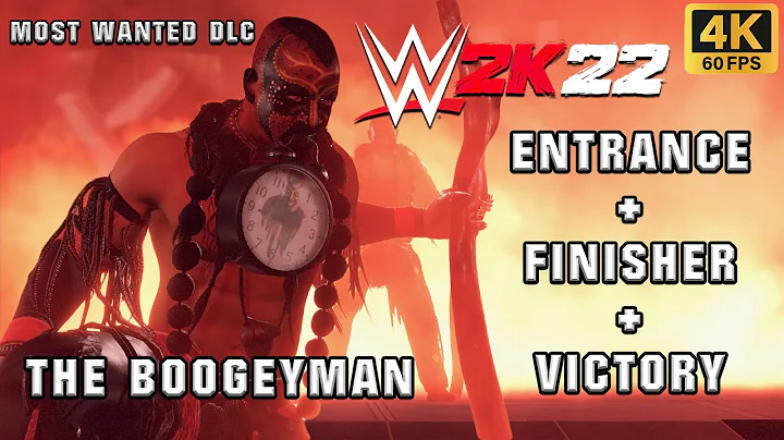 WWE 2K22 Boogeyman Entrance | Most Wanted Pack | 4K