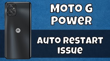 Motorola Moto G Power Auto Restart issue || How to solve the auto restart problem (2024)