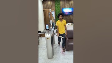 ET 2000 essl Tripod turnstile gate Navi Mumbai Maharashtra #godrejsecuritysolutions #essl #security