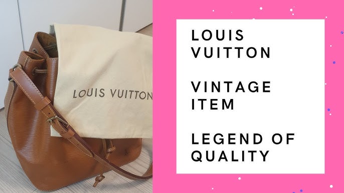 Louis Vuitton Red Epi Leather Petit Noe Bag - Yoogi's Closet