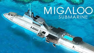 Migaloo Luxury Submarine - Worth $2.3 Billion Dollars