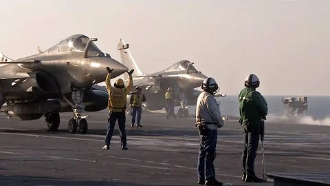 EXCLUSIVE - On board French aircraft carrier the C...