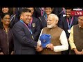 PM Narendra Modi meets India’s CWG medal winners in New Delhi