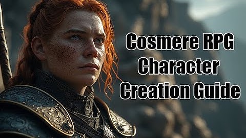Cosmere RPG Level 1 Character Creation Guide