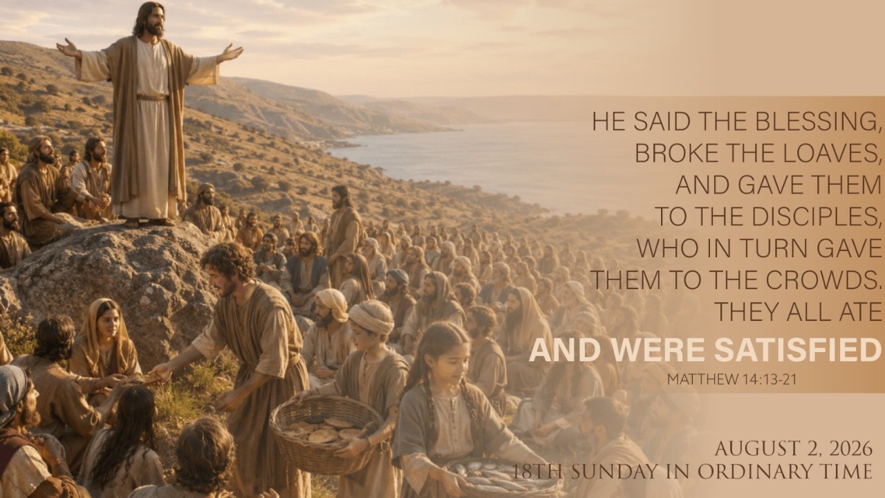 Sunday Morning Mass 9:00am August 02, 2026