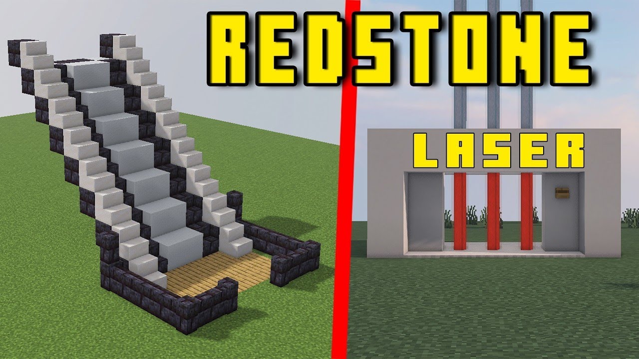 Minecraft : 4+ Redstone Build Hacks That Blow Your Mind - YouTube