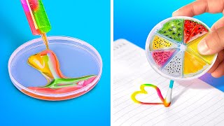 ? TRANSFORM YOUR SCHOOL SUPPLIES WITH THESE DIY HACKS! ✂️?