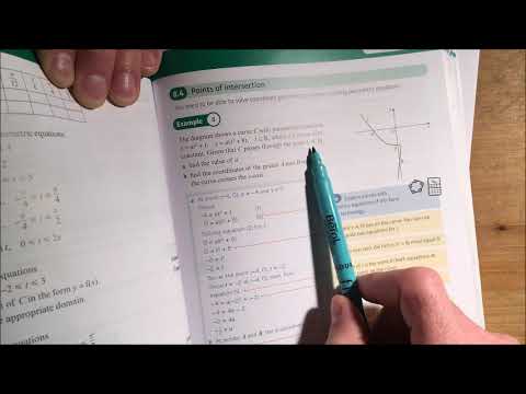 39  Points of Intersection with parametrics Chapter 8 section 4 Edexcel Pure A Level