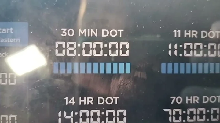 HOW TO MANAGE YOUR 70-HOUR CLOCK "ROOKIE SCHNEIDER TRUCK DRIVER VLOG"