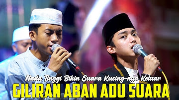 DUET NADA TINGGI AUTO SUARA KUCING NYA KELUAR ABAN VS GUS AZMI