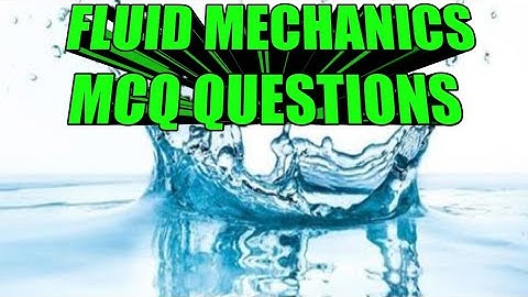 fluid mechanics objective questions with answers| fluid mechanics mcq questions answers important