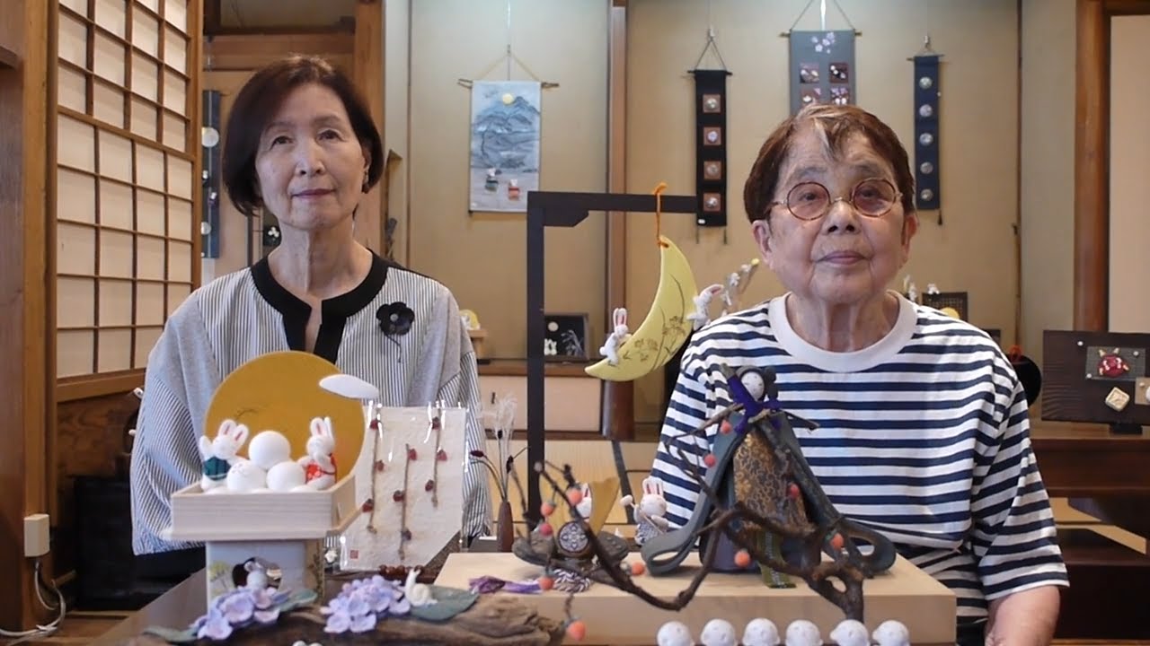 神宝鈴子 紙粘土人形作品展 - YouTube