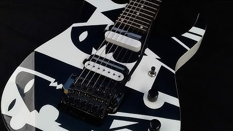 gitar Ibnez jpm 7 string Custom hight quality || sustainer pickup || veyz sustainer