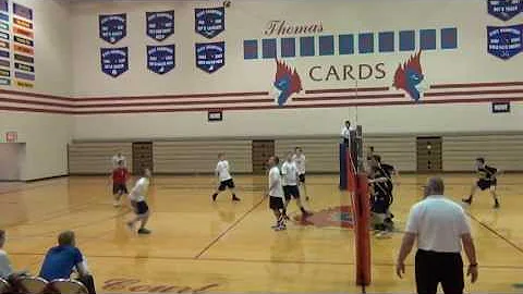 TWHS Boys Varsity Volleyball vs Upper Arlington 04...