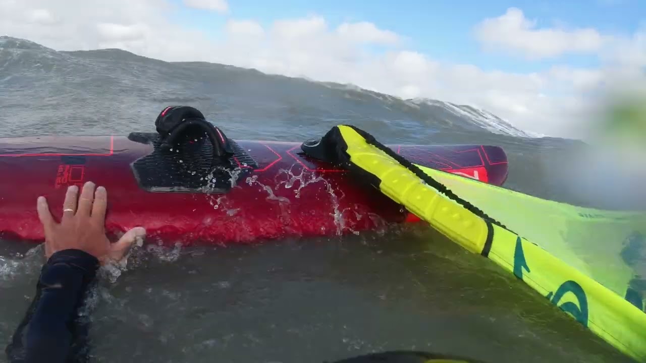 A windsurf session to remember