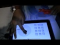 Touch The Invisibles, Tactile Feedback on Apple iPad at Techfest 2011