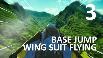 Level 3 - Base Jump Wing Suit Flying Gameplay