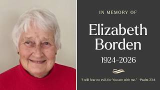 Elizabeth Borden Funeral Service