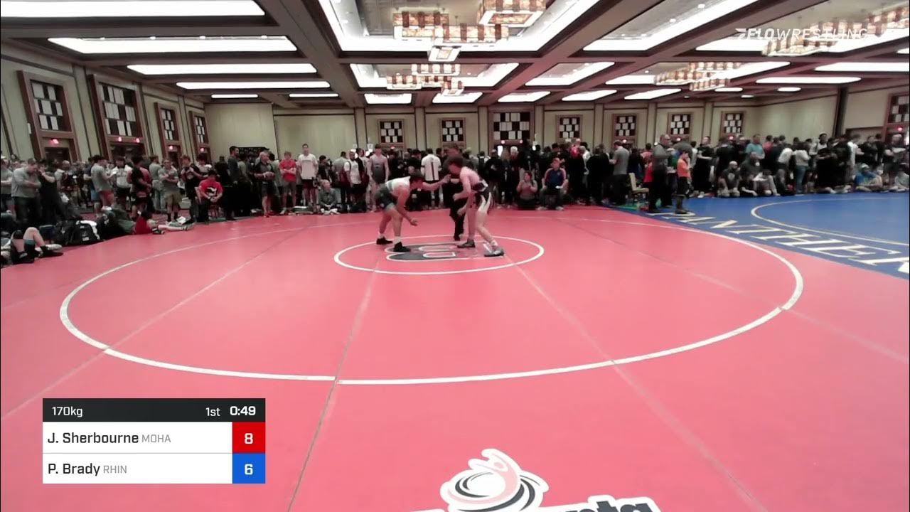 170 Kg Round Of 32 John Sherbourne, Mohawk Valley Wrestling Club Vs