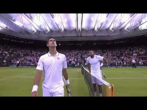 Djokovic hits &#039;one of the great returns of all time&#039; - Wimbledon 2014