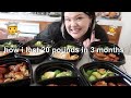 meal prep with me!! *calorie deficit* (easy, quick, low calorie)