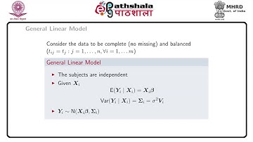 General Linear Model for Longitudinal Data Analysis 1 M 3 (STAT)