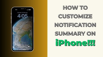 How to Customize Notification Summaries on iPhone or iPad