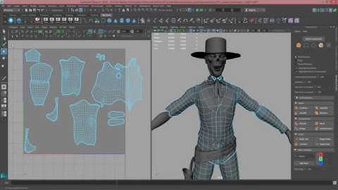 Autodesk Maya LT - Features - Modeling and UV tool improvements