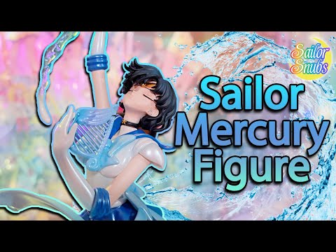 Garage Kit Sailor Moon - Super Sailor Mercure - E2046 - Résine - Non Assemblé