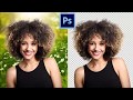 Remove complex background by REFINE EDGE & QUICK SELECTION (Bangla) | Adobe Photoshop Tutorial - 6