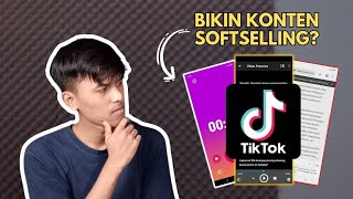 CARA BIKIN KONTEN SOFTSELLING TIKTOK AFFILIATE YANG MENARIK MODAL HP ⁉️ screenshot 2